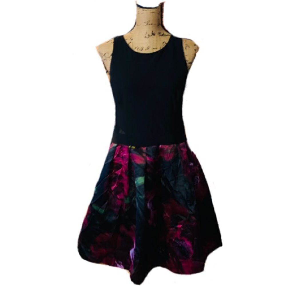 Xscape floral party dress size 14